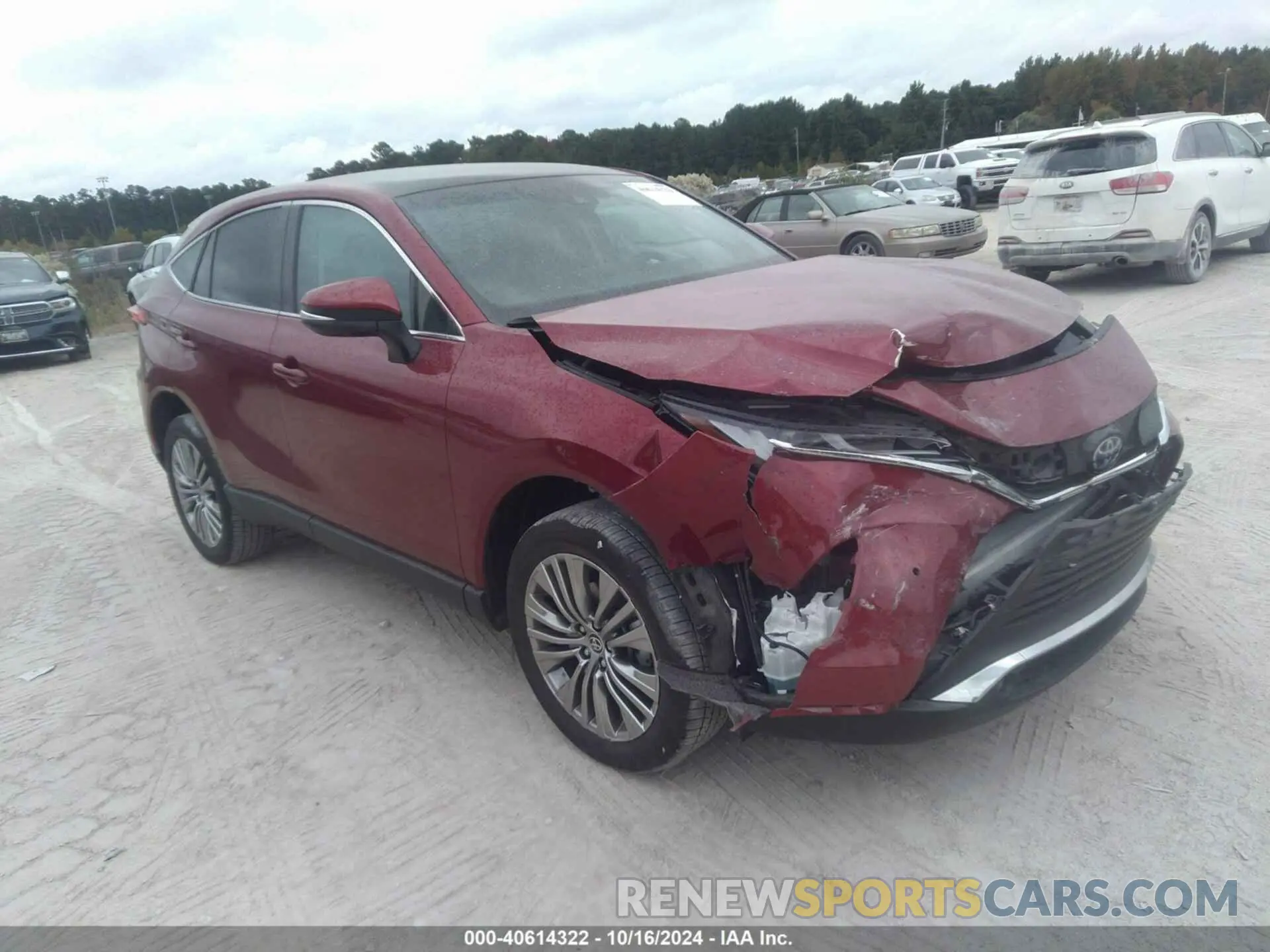 1 Photograph of a damaged car JTEAAAAH8RJ161615 TOYOTA VENZA 2024