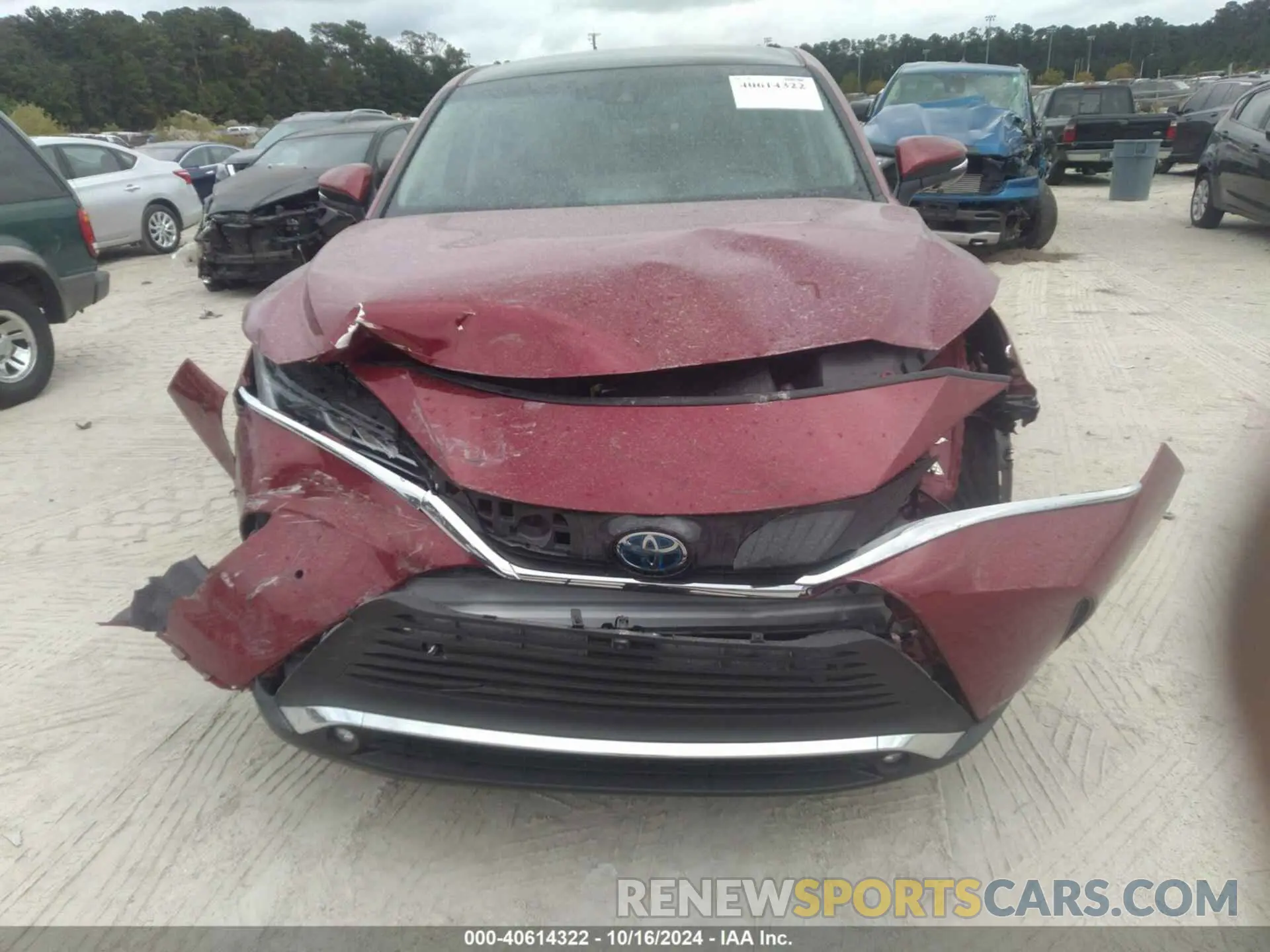 6 Photograph of a damaged car JTEAAAAH8RJ161615 TOYOTA VENZA 2024