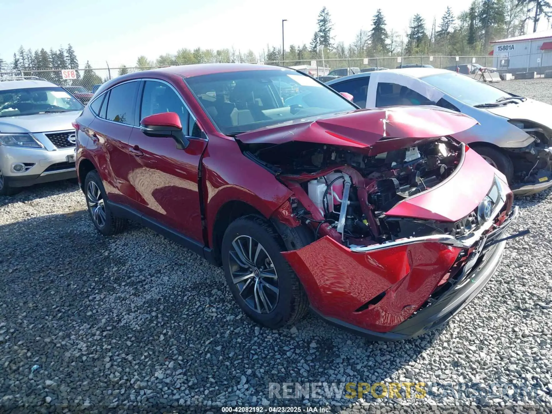 1 Photograph of a damaged car JTEAAAAH8RJ172579 TOYOTA VENZA 2024