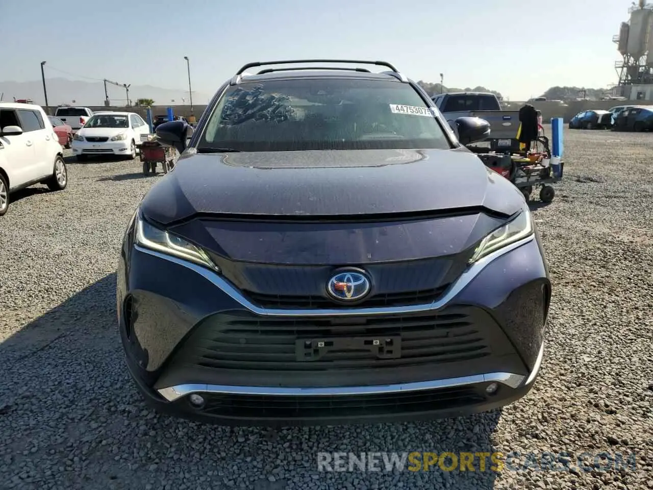 5 Photograph of a damaged car JTEAAAAH8RJ183484 TOYOTA VENZA 2024