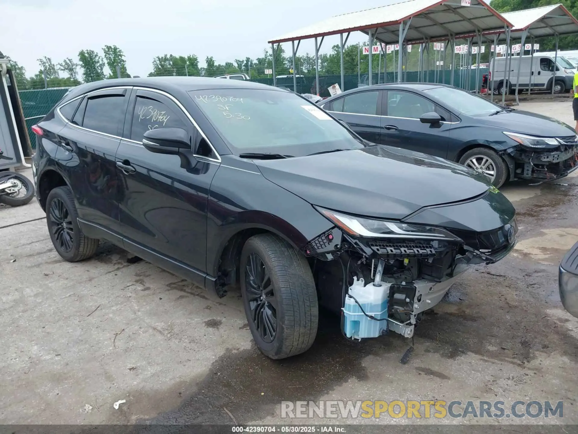 1 Photograph of a damaged car JTEAAAAH9RJ182313 TOYOTA VENZA 2024