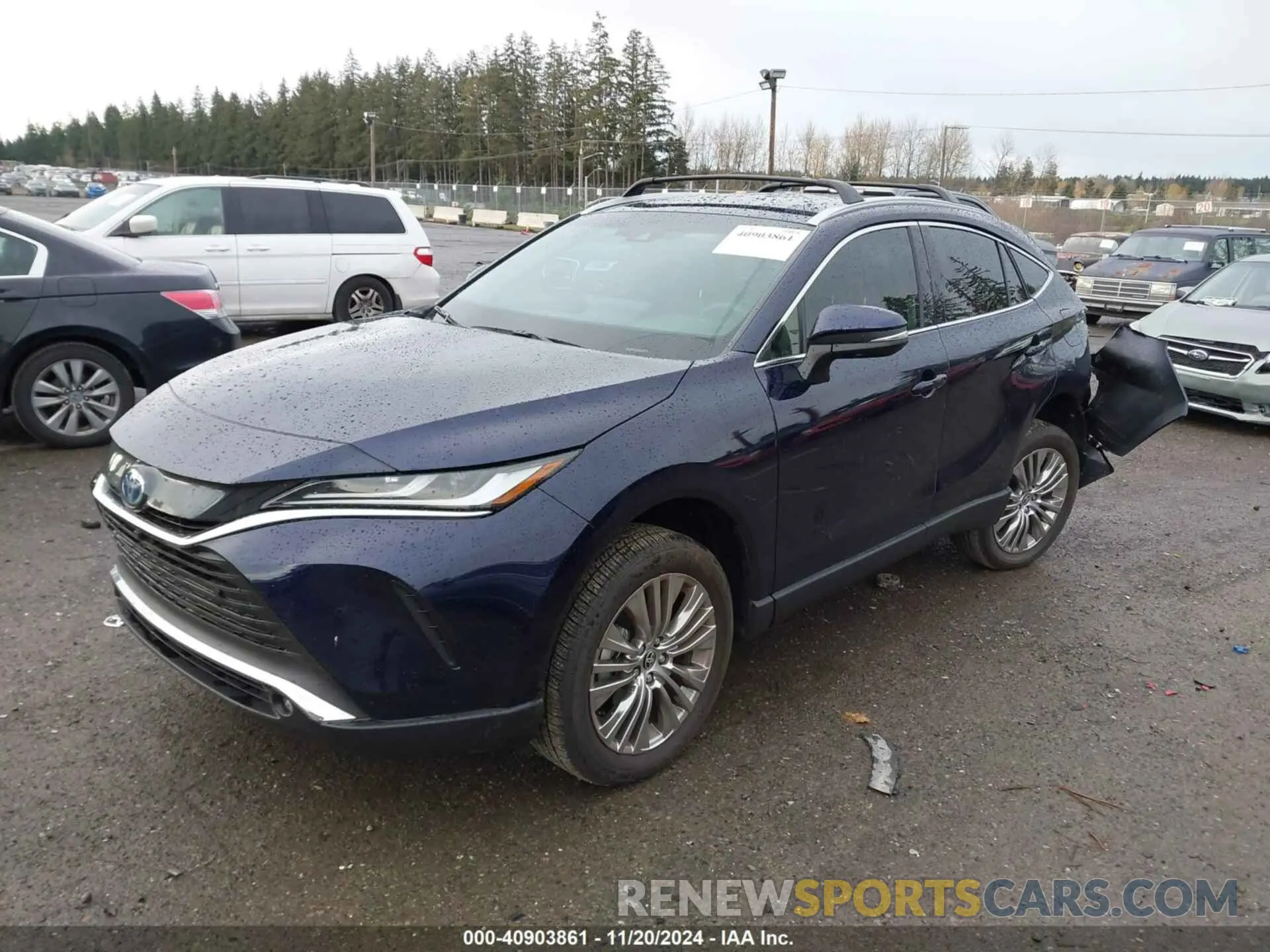 2 Photograph of a damaged car JTEAAAAHXRJ170333 TOYOTA VENZA 2024