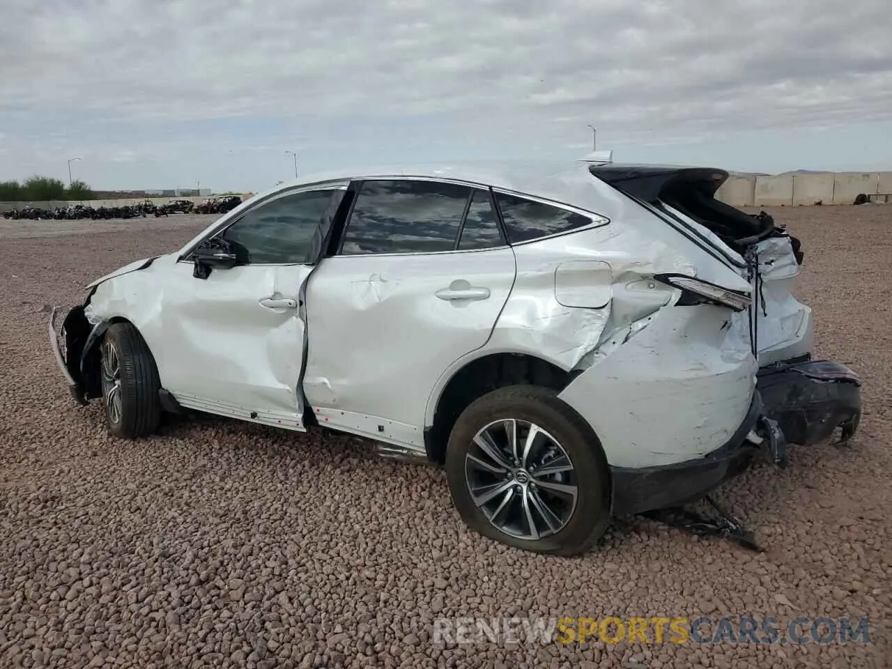 2 Photograph of a damaged car JTEAAAAHXRJ188623 TOYOTA VENZA 2024