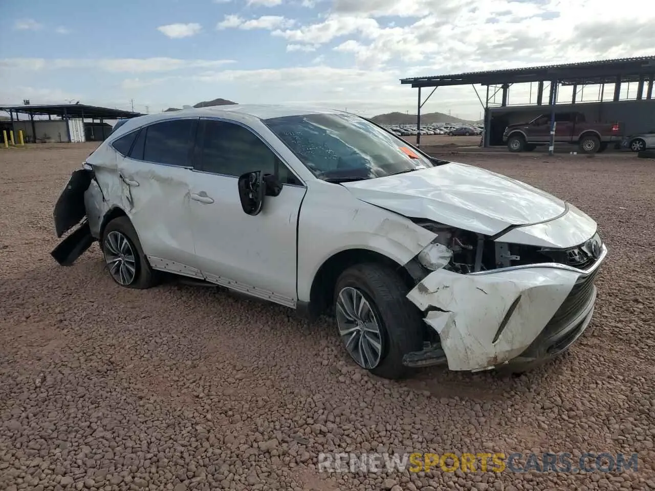 4 Photograph of a damaged car JTEAAAAHXRJ188623 TOYOTA VENZA 2024