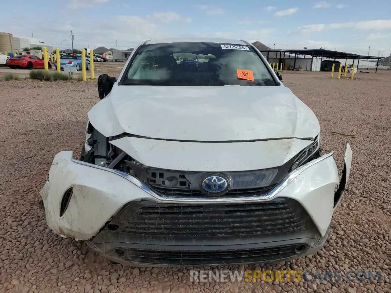 5 Photograph of a damaged car JTEAAAAHXRJ188623 TOYOTA VENZA 2024