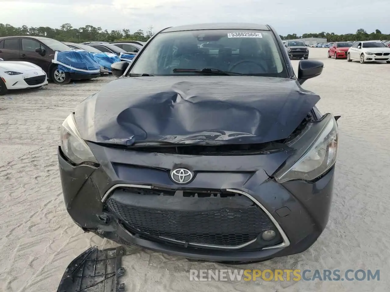 5 Photograph of a damaged car 3MYDLBYV0KY500741 TOYOTA YARIS 2019