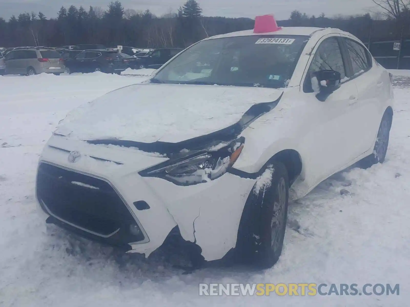 2 Photograph of a damaged car 3MYDLBYV0KY504773 TOYOTA YARIS 2019