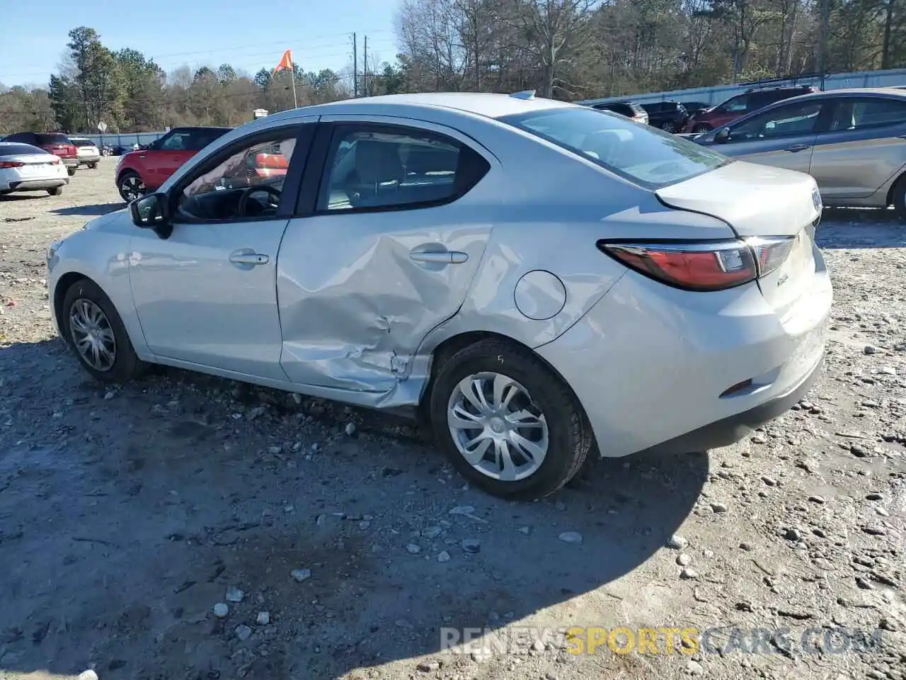 2 Photograph of a damaged car 3MYDLBYV0KY505938 TOYOTA YARIS 2019