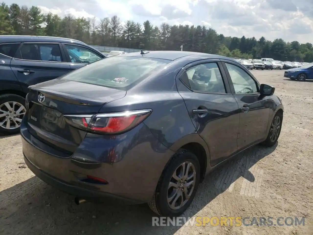 4 Photograph of a damaged car 3MYDLBYV0KY508693 TOYOTA YARIS 2019