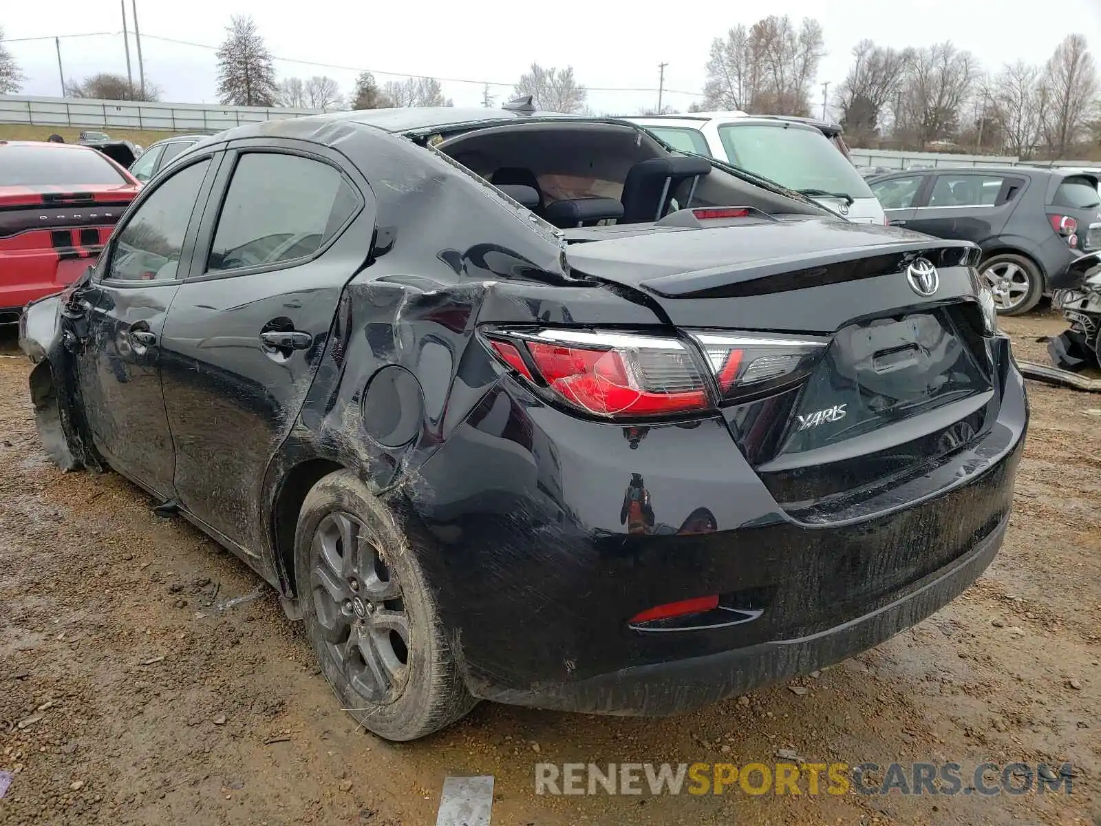 3 Photograph of a damaged car 3MYDLBYV0KY509665 TOYOTA YARIS 2019