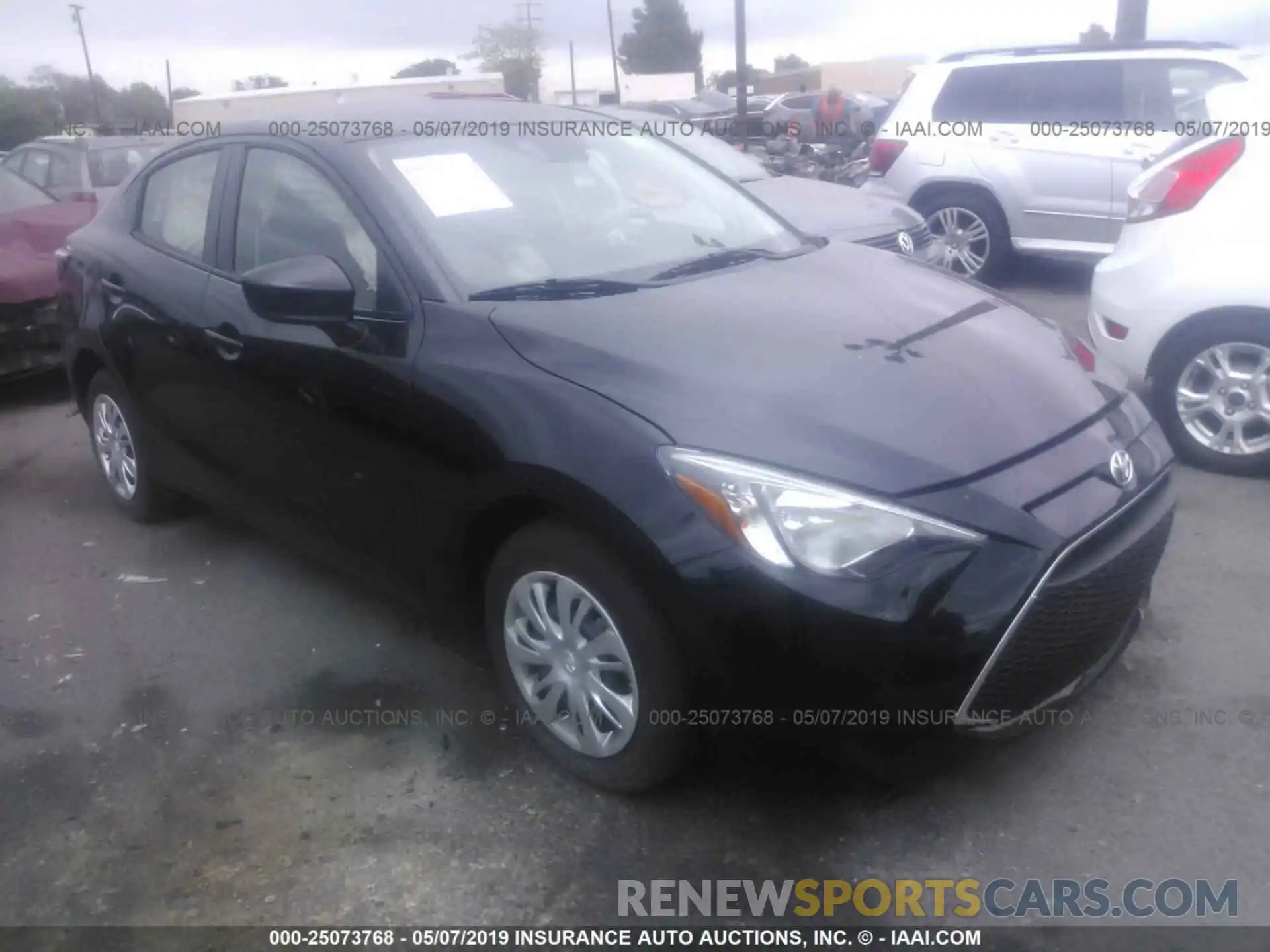 1 Photograph of a damaged car 3MYDLBYV0KY510637 TOYOTA YARIS 2019