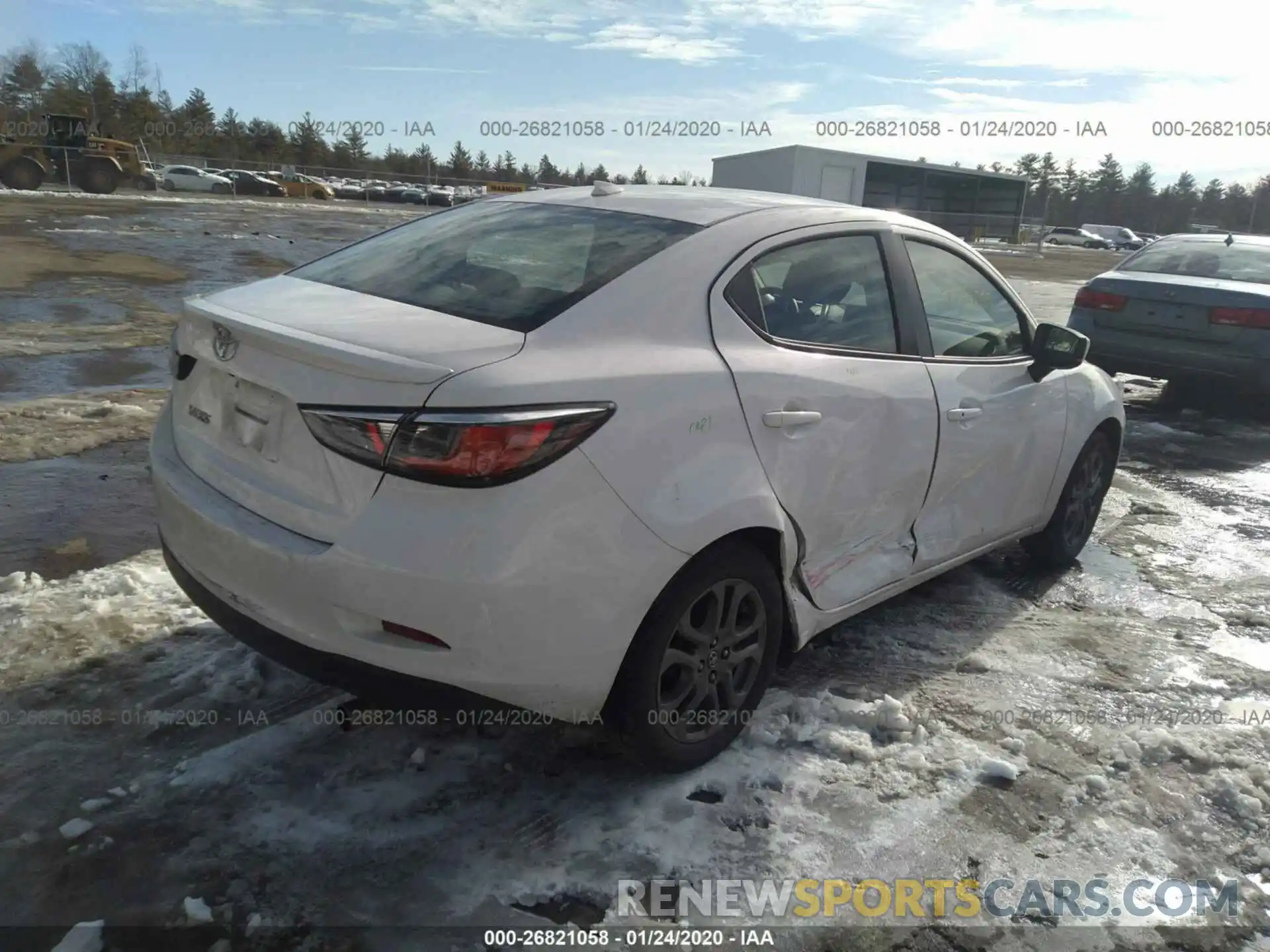 4 Photograph of a damaged car 3MYDLBYV0KY511870 TOYOTA YARIS 2019