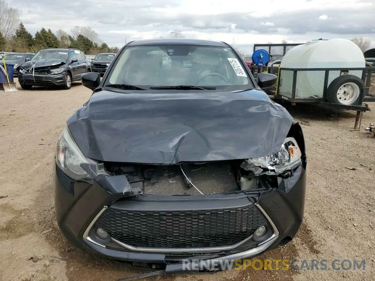 5 Photograph of a damaged car 3MYDLBYV0KY515286 TOYOTA YARIS 2019