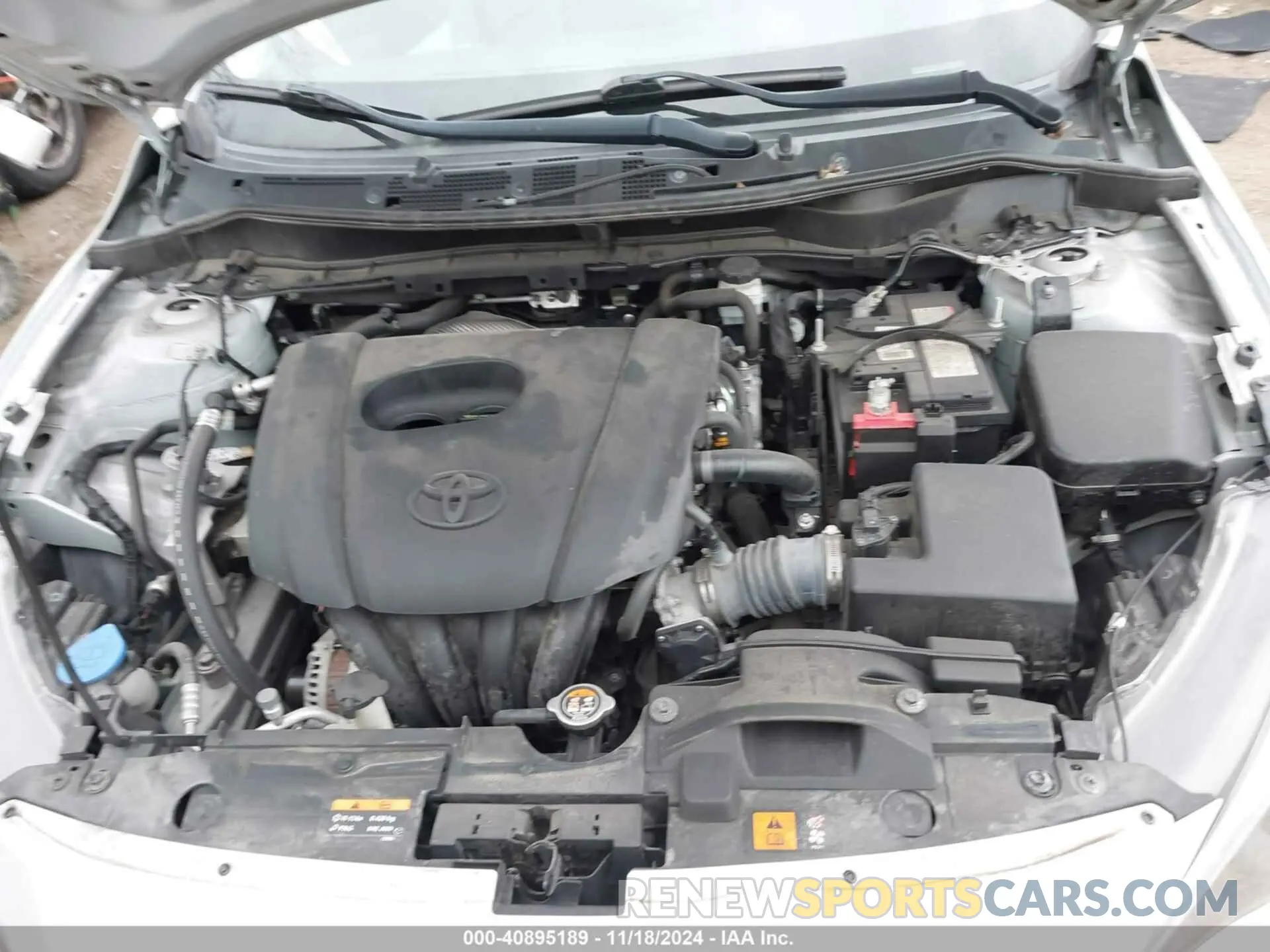 10 Photograph of a damaged car 3MYDLBYV0KY517216 TOYOTA YARIS 2019