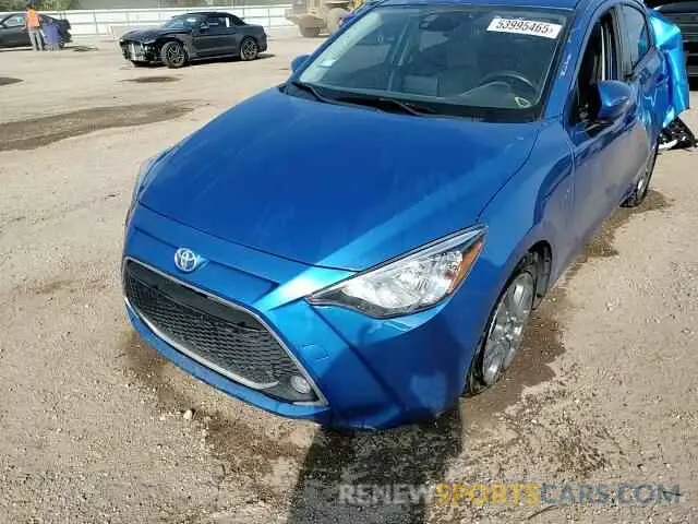 13 Photograph of a damaged car 3MYDLBYV0KY520990 TOYOTA YARIS 2019