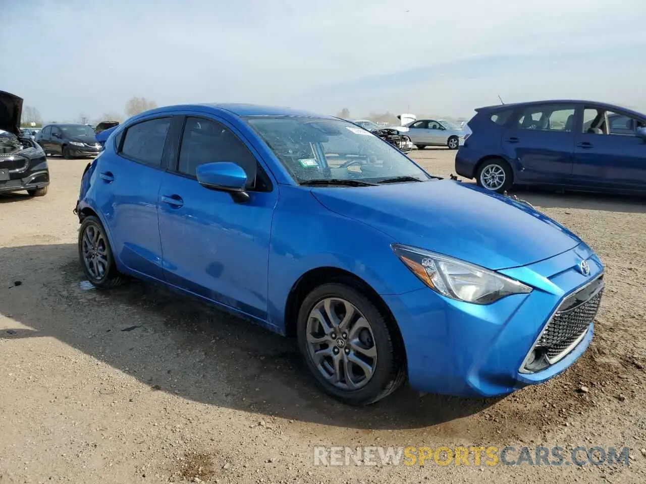 4 Photograph of a damaged car 3MYDLBYV0KY520990 TOYOTA YARIS 2019