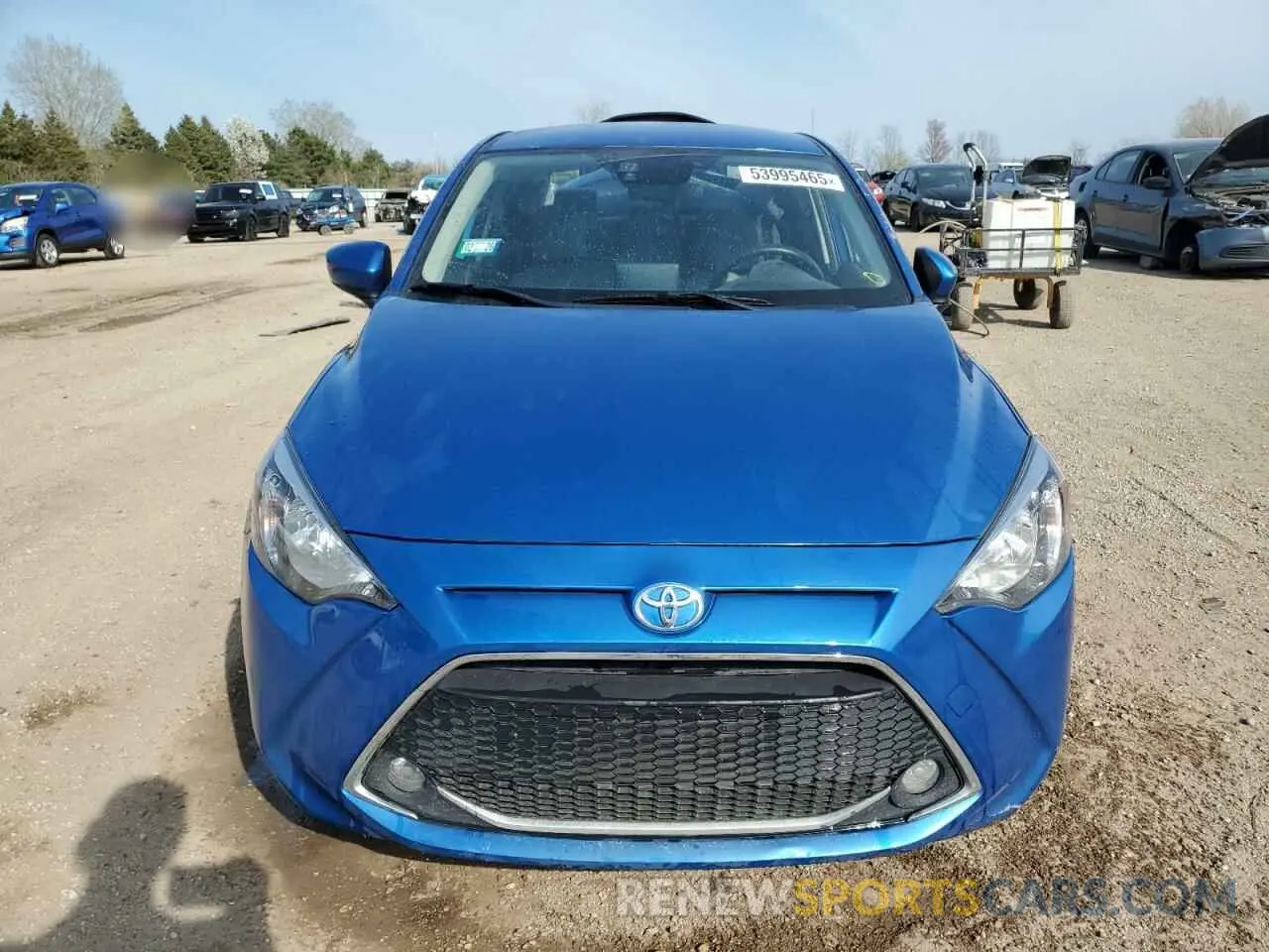 5 Photograph of a damaged car 3MYDLBYV0KY520990 TOYOTA YARIS 2019