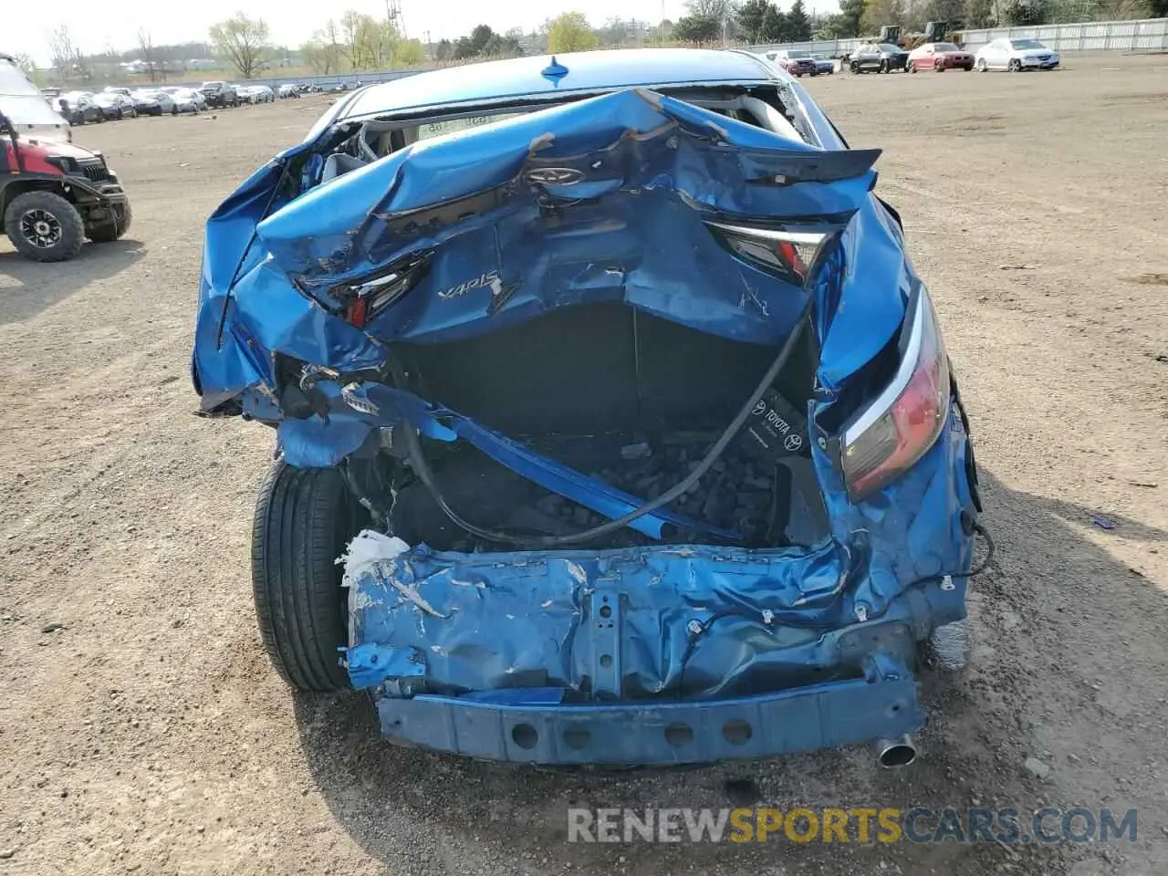 6 Photograph of a damaged car 3MYDLBYV0KY520990 TOYOTA YARIS 2019