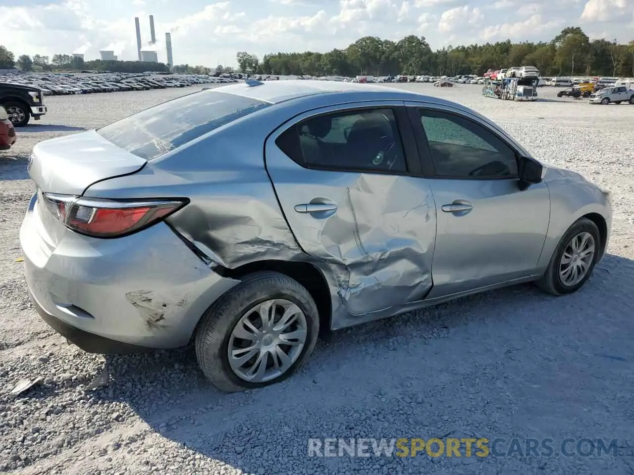 3 Photograph of a damaged car 3MYDLBYV0KY523307 TOYOTA YARIS 2019