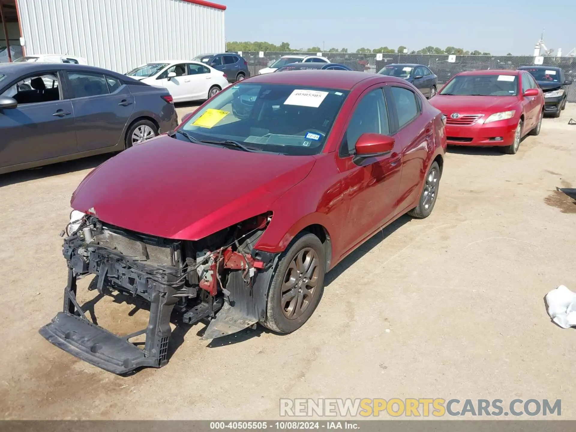 2 Photograph of a damaged car 3MYDLBYV0KY525073 TOYOTA YARIS 2019