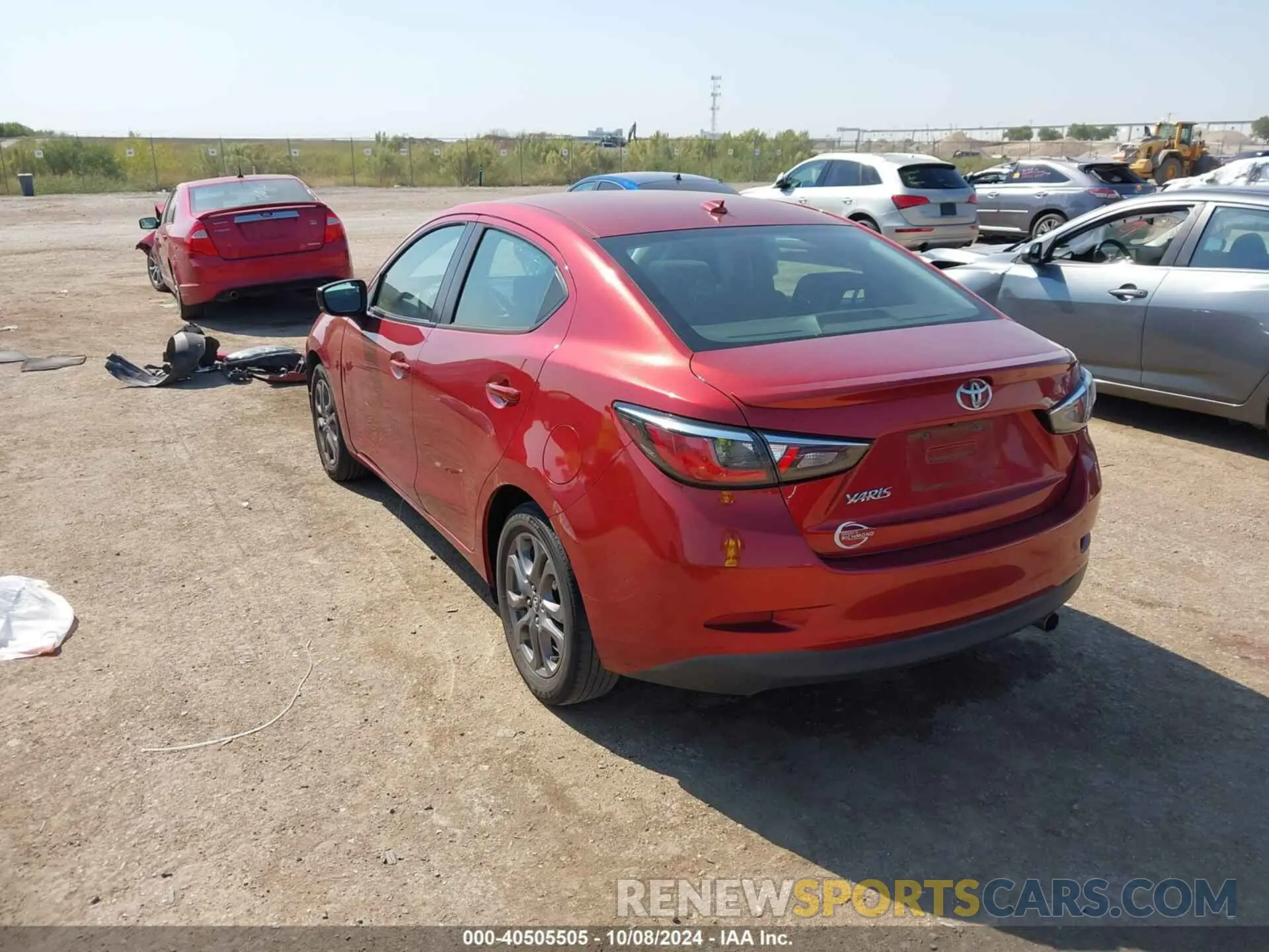 3 Photograph of a damaged car 3MYDLBYV0KY525073 TOYOTA YARIS 2019