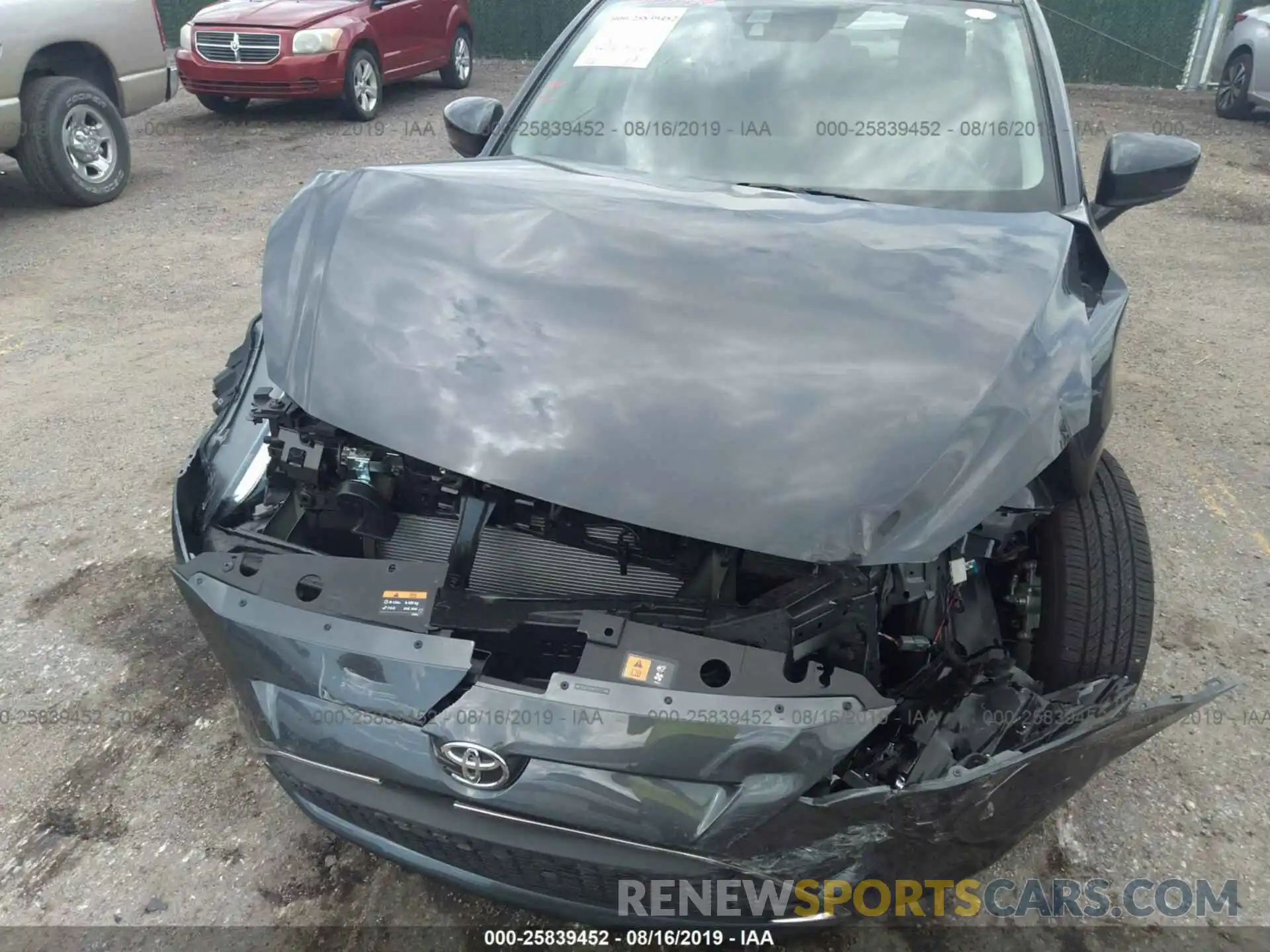 6 Photograph of a damaged car 3MYDLBYV0KY527289 TOYOTA YARIS 2019