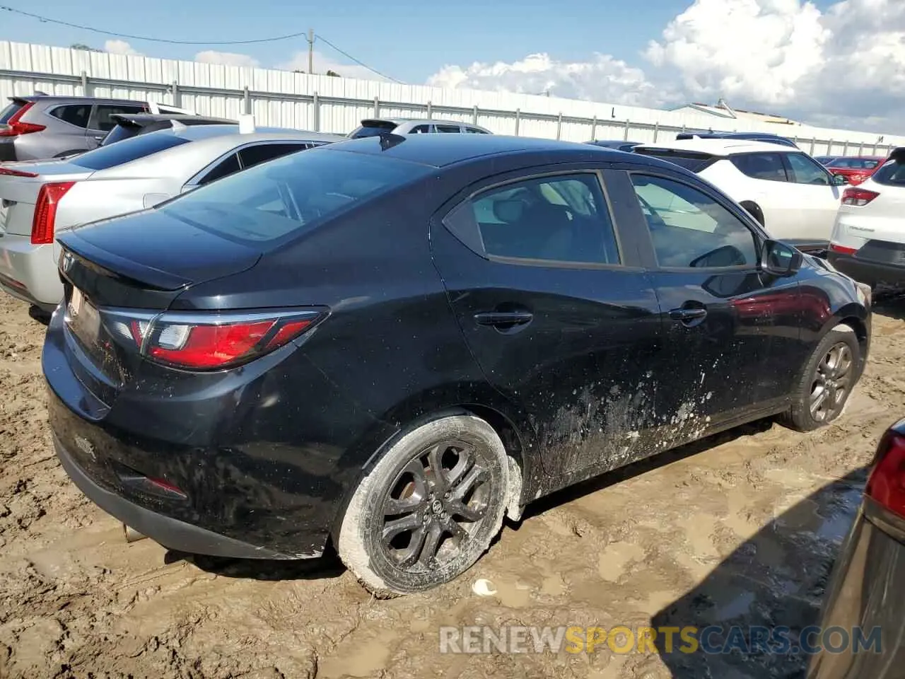 3 Photograph of a damaged car 3MYDLBYV1KY500635 TOYOTA YARIS 2019