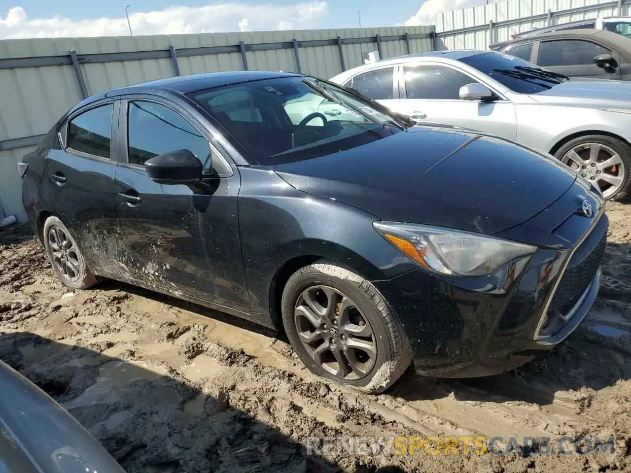 4 Photograph of a damaged car 3MYDLBYV1KY500635 TOYOTA YARIS 2019