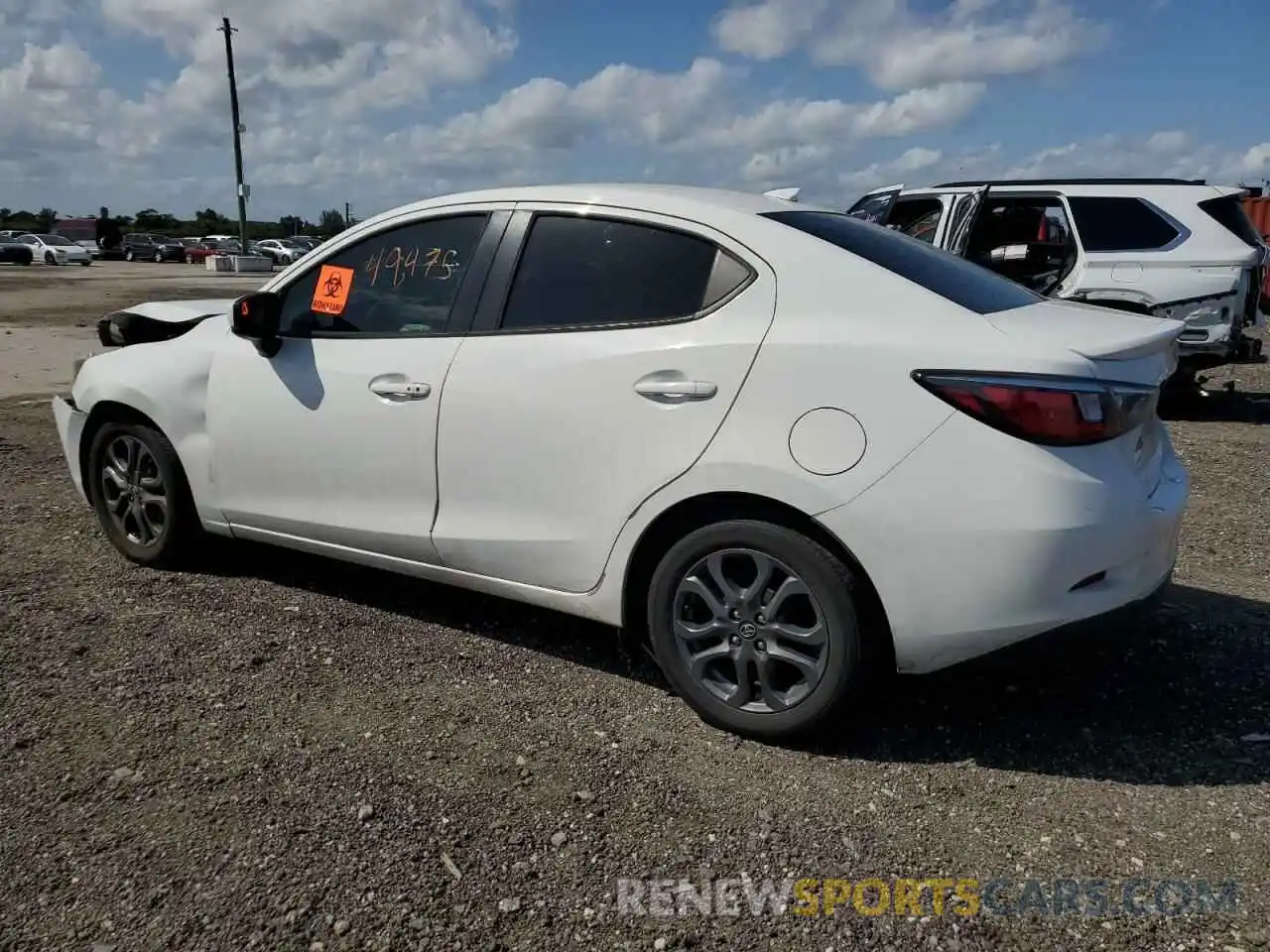 2 Photograph of a damaged car 3MYDLBYV1KY501980 TOYOTA YARIS 2019