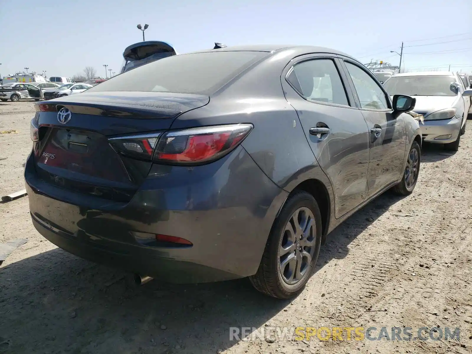 4 Photograph of a damaged car 3MYDLBYV1KY503454 TOYOTA YARIS 2019