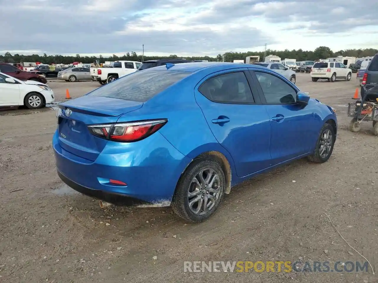 3 Photograph of a damaged car 3MYDLBYV1KY505298 TOYOTA YARIS 2019