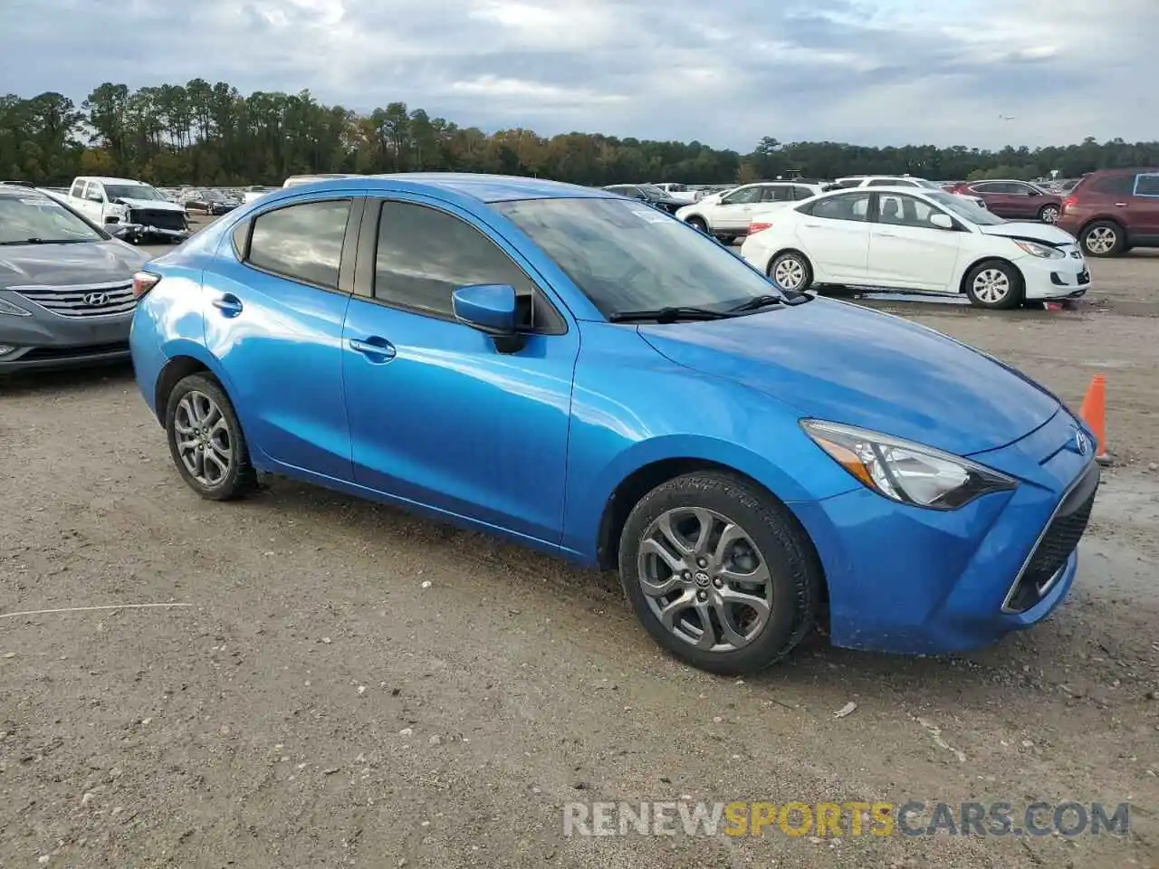 4 Photograph of a damaged car 3MYDLBYV1KY505298 TOYOTA YARIS 2019