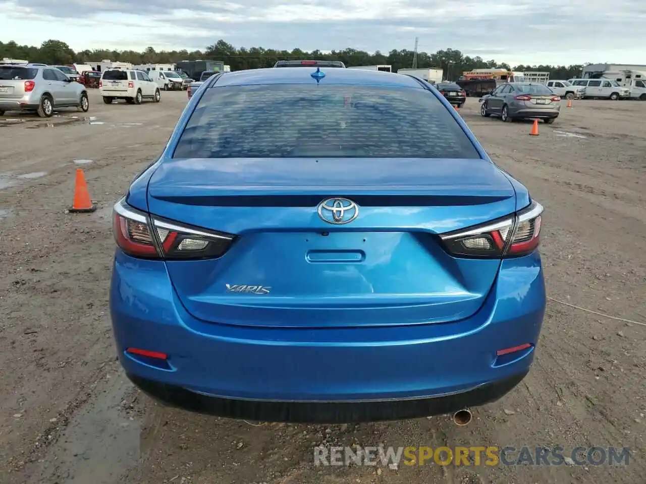 6 Photograph of a damaged car 3MYDLBYV1KY505298 TOYOTA YARIS 2019