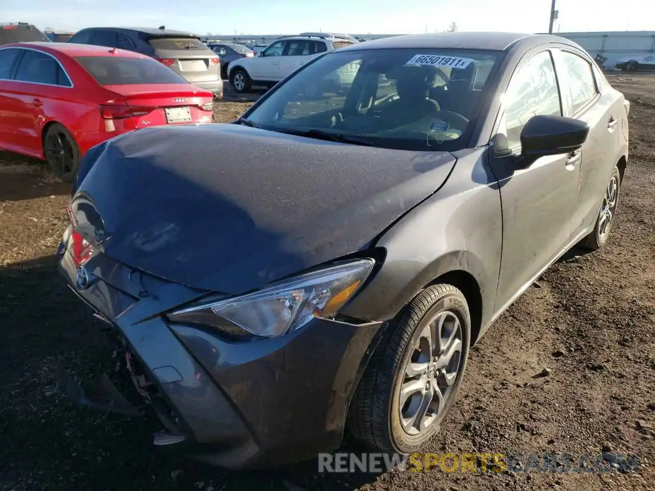 2 Photograph of a damaged car 3MYDLBYV1KY505320 TOYOTA YARIS 2019