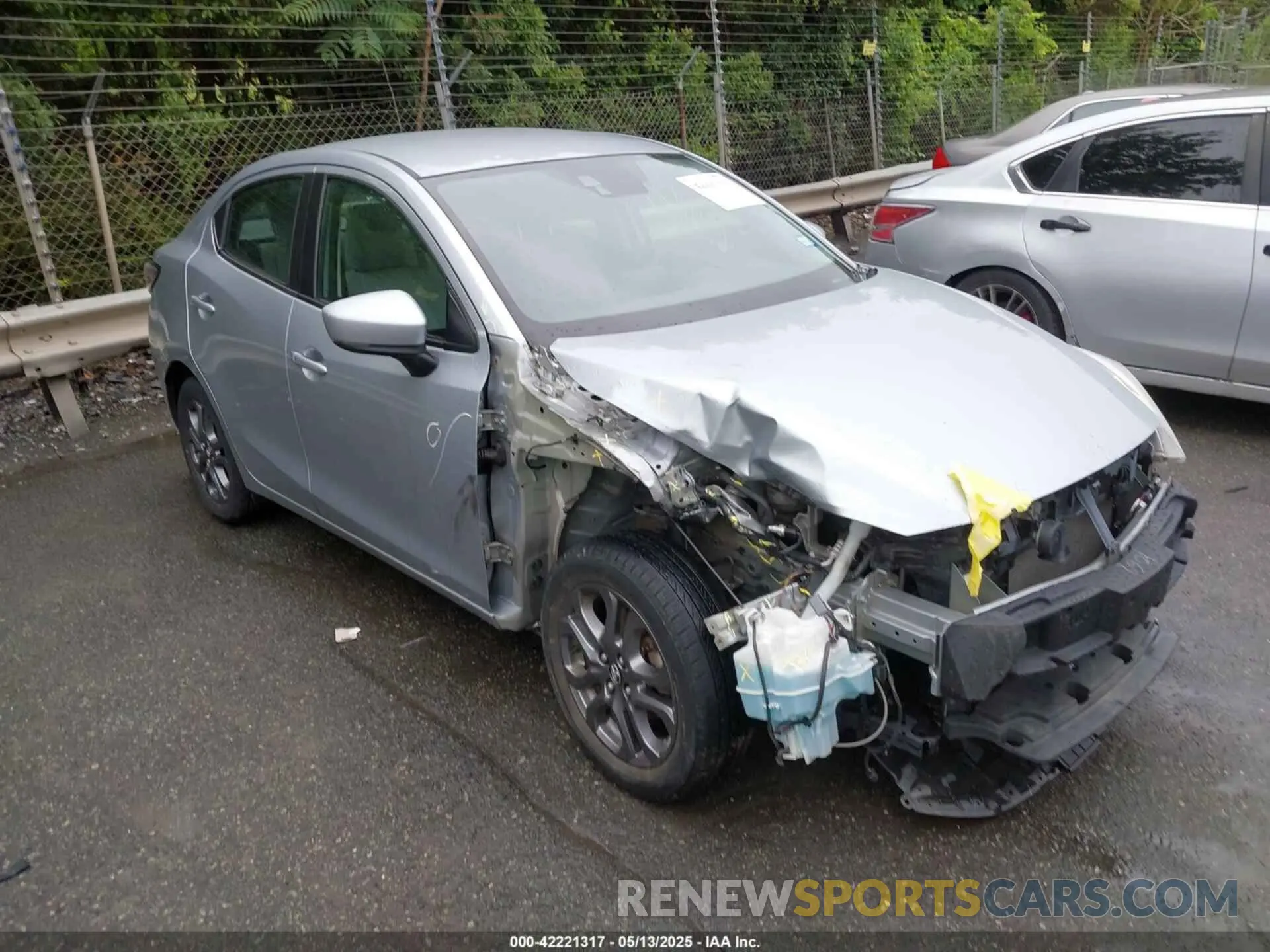 1 Photograph of a damaged car 3MYDLBYV1KY509934 TOYOTA YARIS 2019