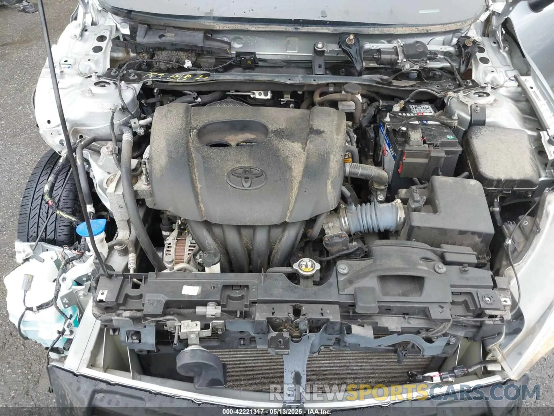 10 Photograph of a damaged car 3MYDLBYV1KY509934 TOYOTA YARIS 2019