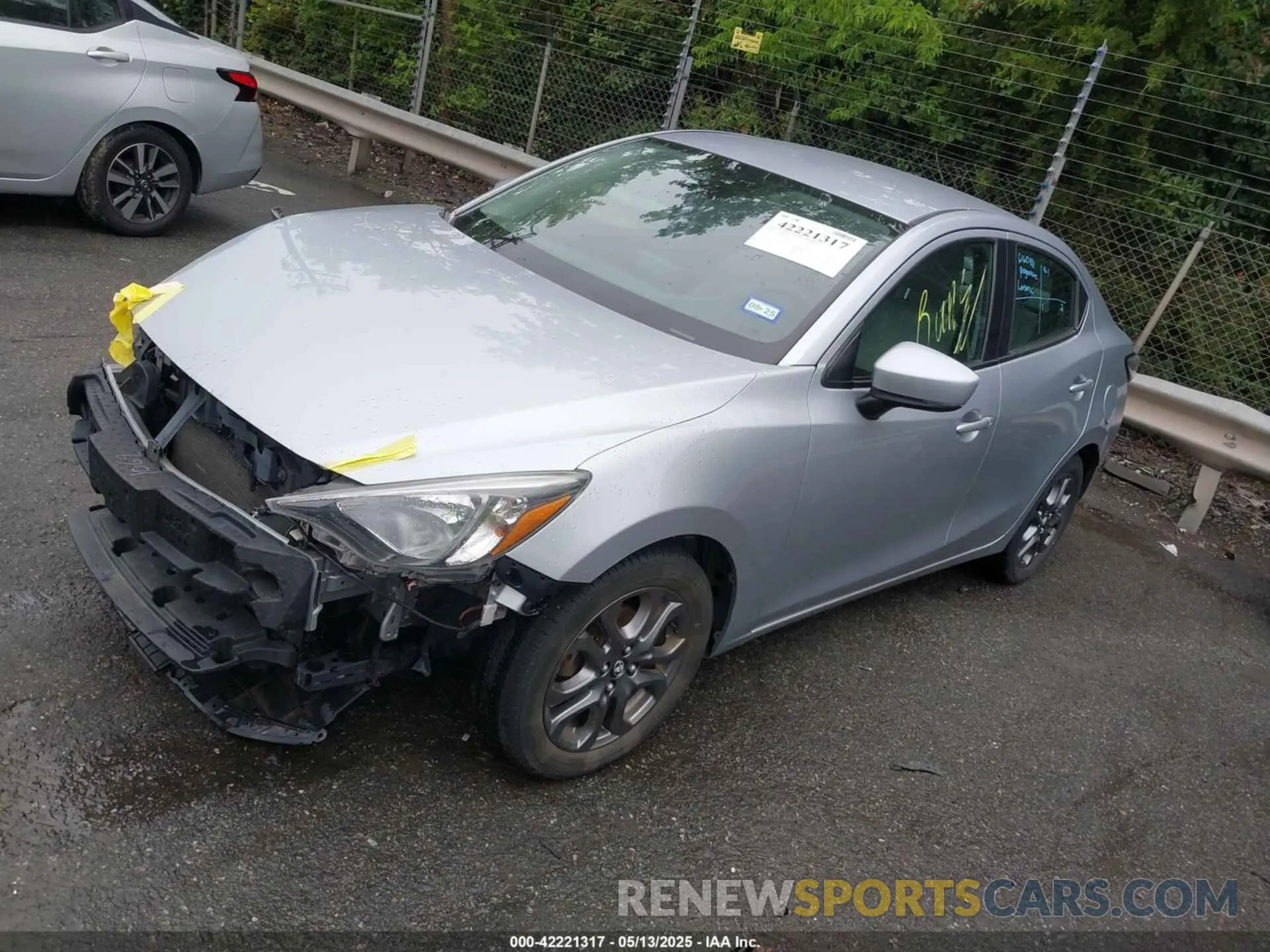 2 Photograph of a damaged car 3MYDLBYV1KY509934 TOYOTA YARIS 2019
