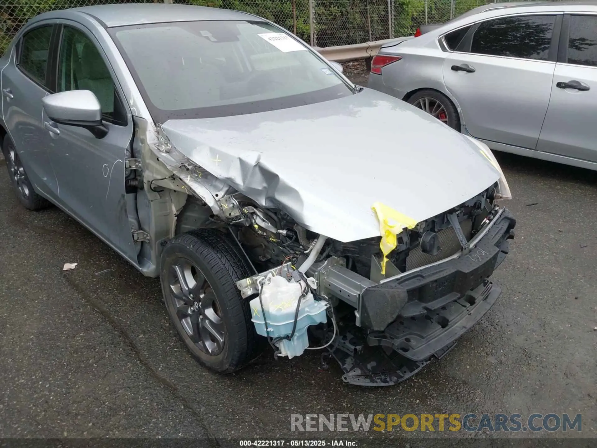 6 Photograph of a damaged car 3MYDLBYV1KY509934 TOYOTA YARIS 2019