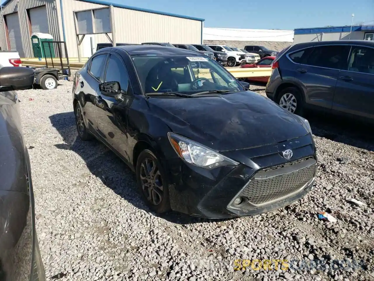 1 Photograph of a damaged car 3MYDLBYV1KY515927 TOYOTA YARIS 2019