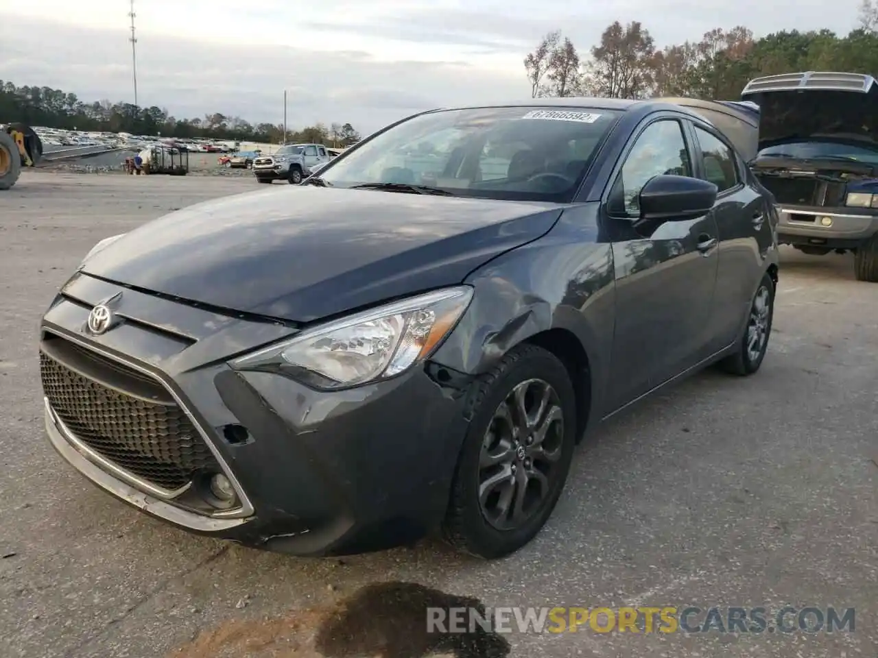 1 Photograph of a damaged car 3MYDLBYV1KY516785 TOYOTA YARIS 2019