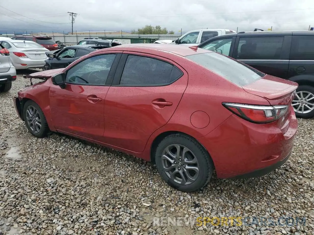 2 Photograph of a damaged car 3MYDLBYV1KY518360 TOYOTA YARIS 2019