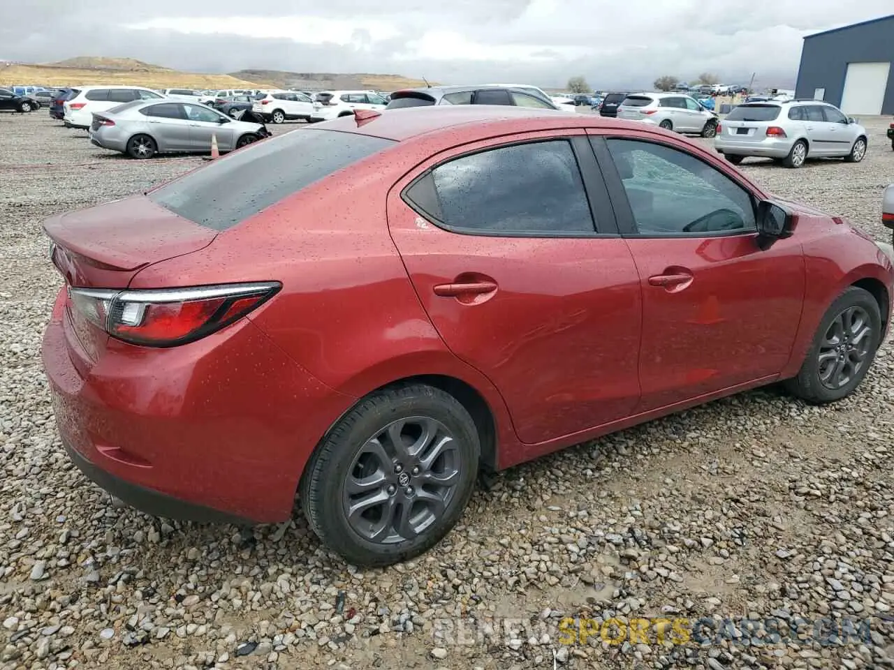 3 Photograph of a damaged car 3MYDLBYV1KY518360 TOYOTA YARIS 2019