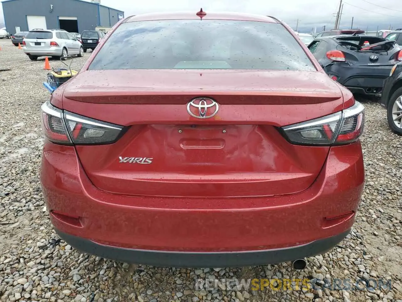 6 Photograph of a damaged car 3MYDLBYV1KY518360 TOYOTA YARIS 2019