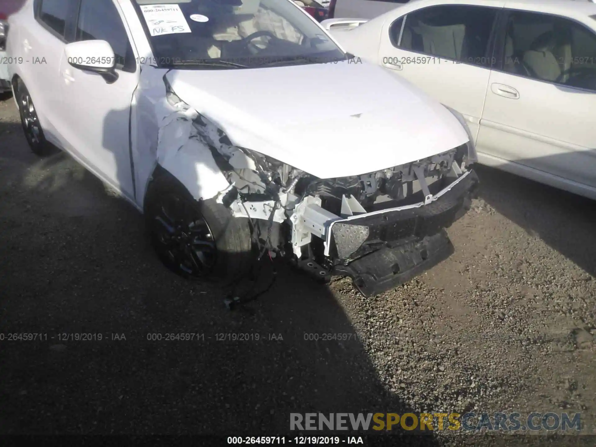 6 Photograph of a damaged car 3MYDLBYV1KY520819 TOYOTA YARIS 2019