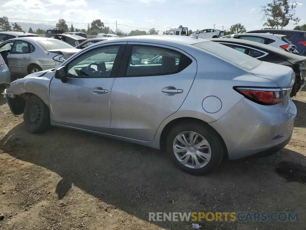 2 Photograph of a damaged car 3MYDLBYV1KY523056 TOYOTA YARIS 2019