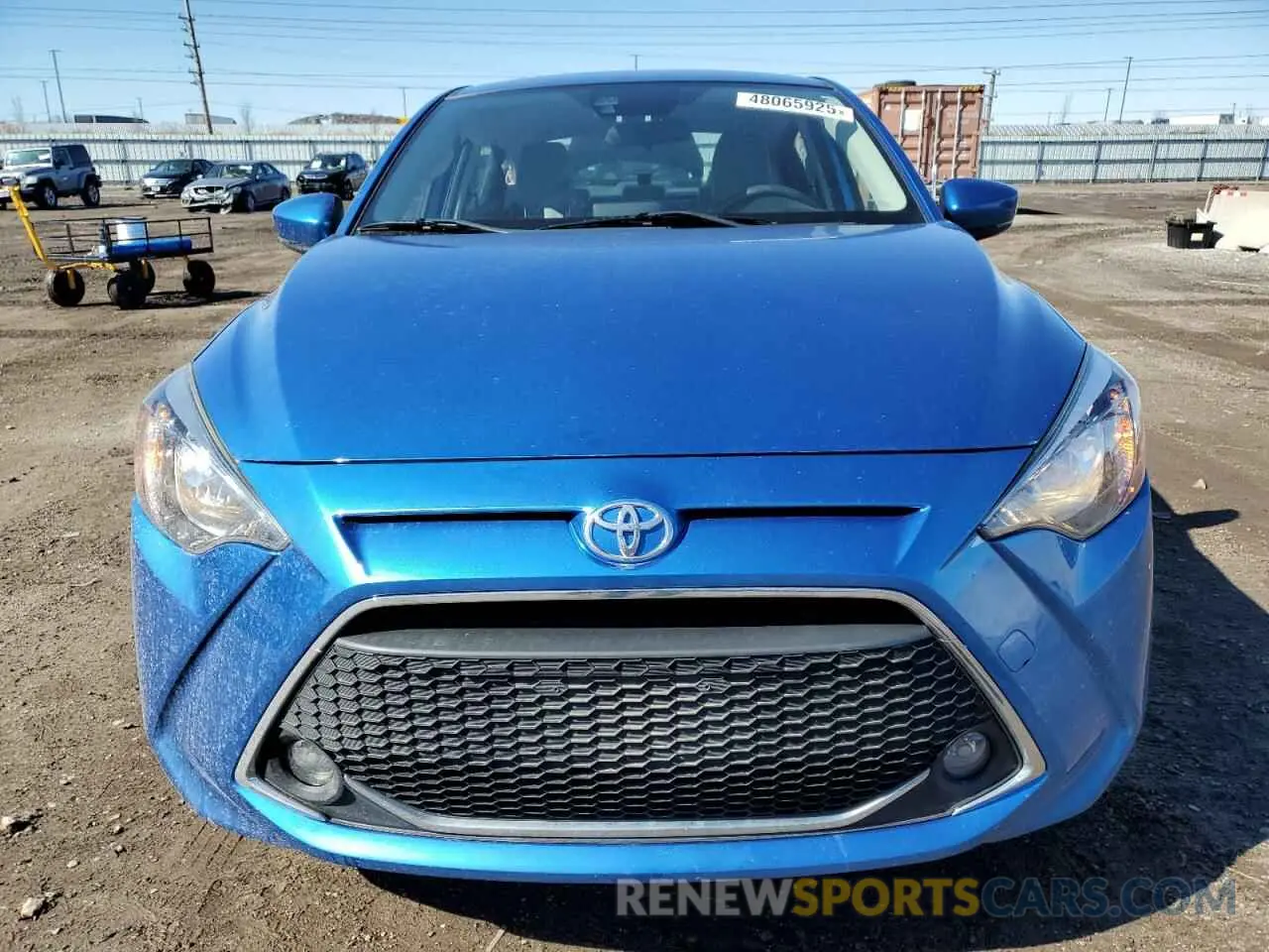 5 Photograph of a damaged car 3MYDLBYV1KY523199 TOYOTA YARIS 2019