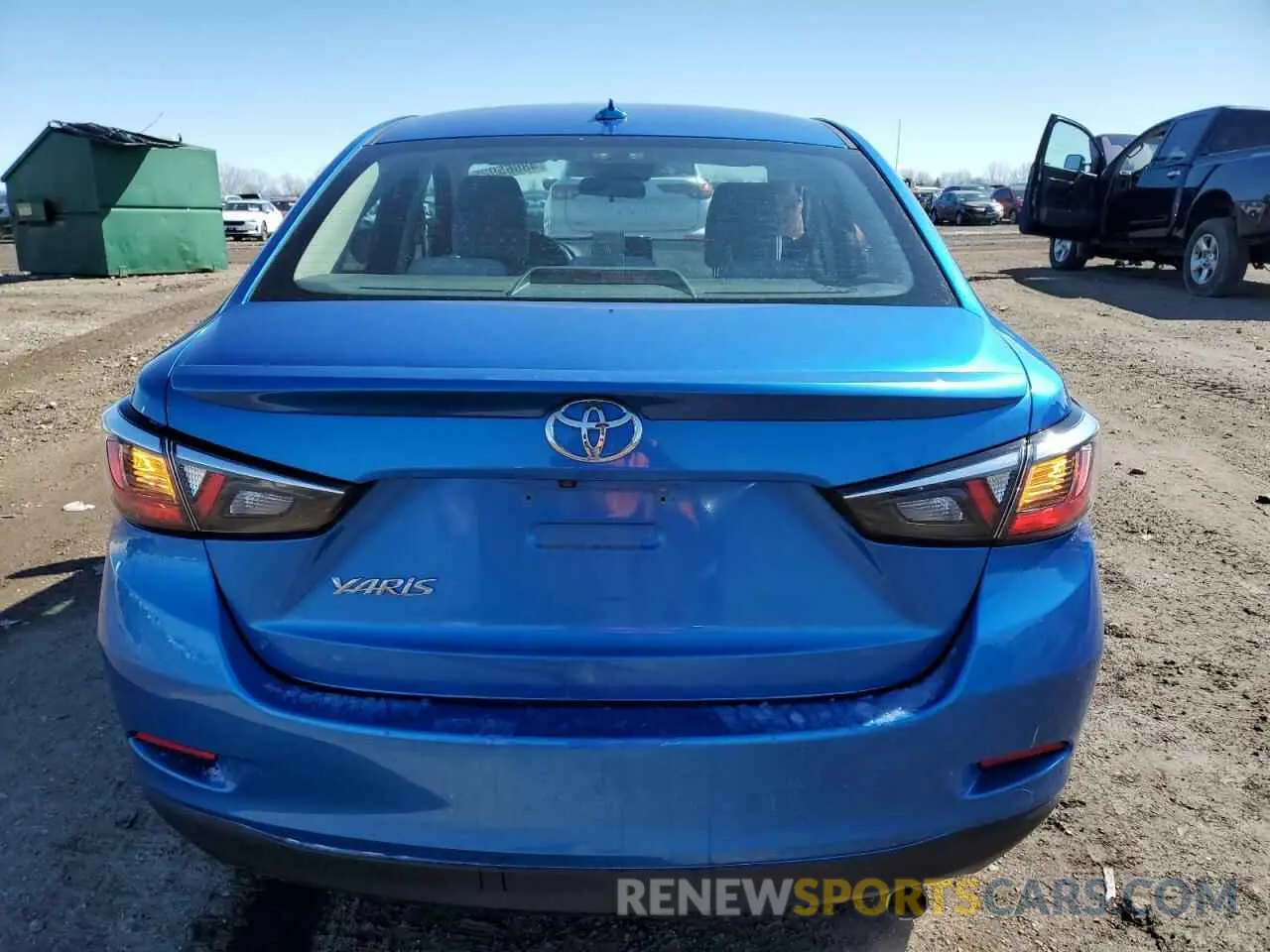 6 Photograph of a damaged car 3MYDLBYV1KY523199 TOYOTA YARIS 2019