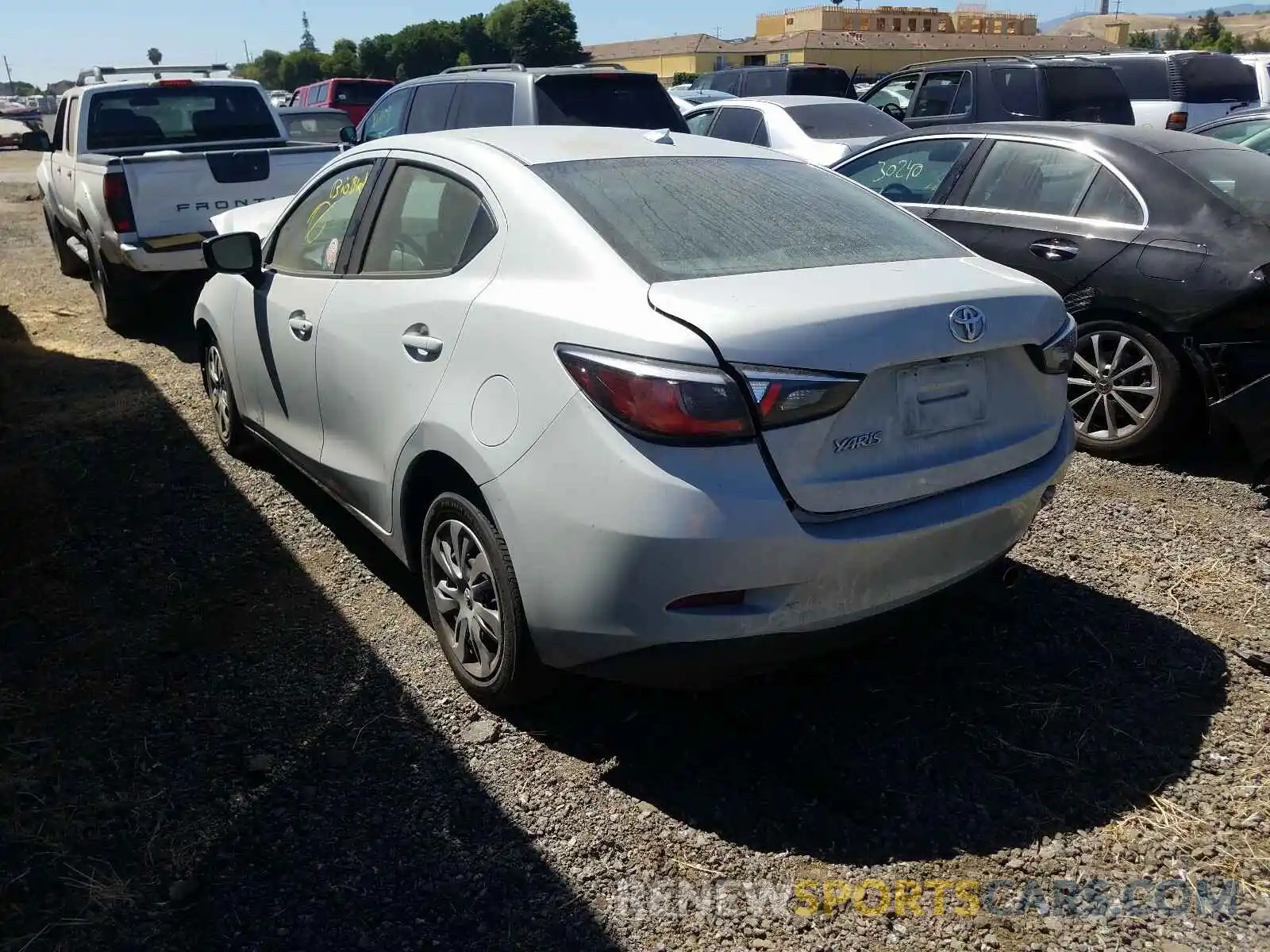 3 Photograph of a damaged car 3MYDLBYV1KY523414 TOYOTA YARIS 2019