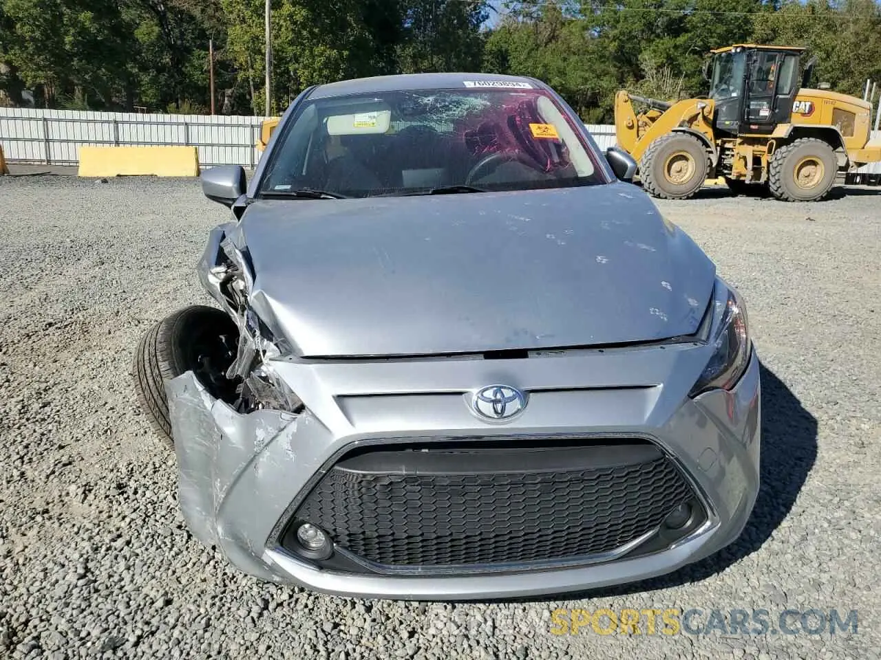 5 Photograph of a damaged car 3MYDLBYV1KY523445 TOYOTA YARIS 2019