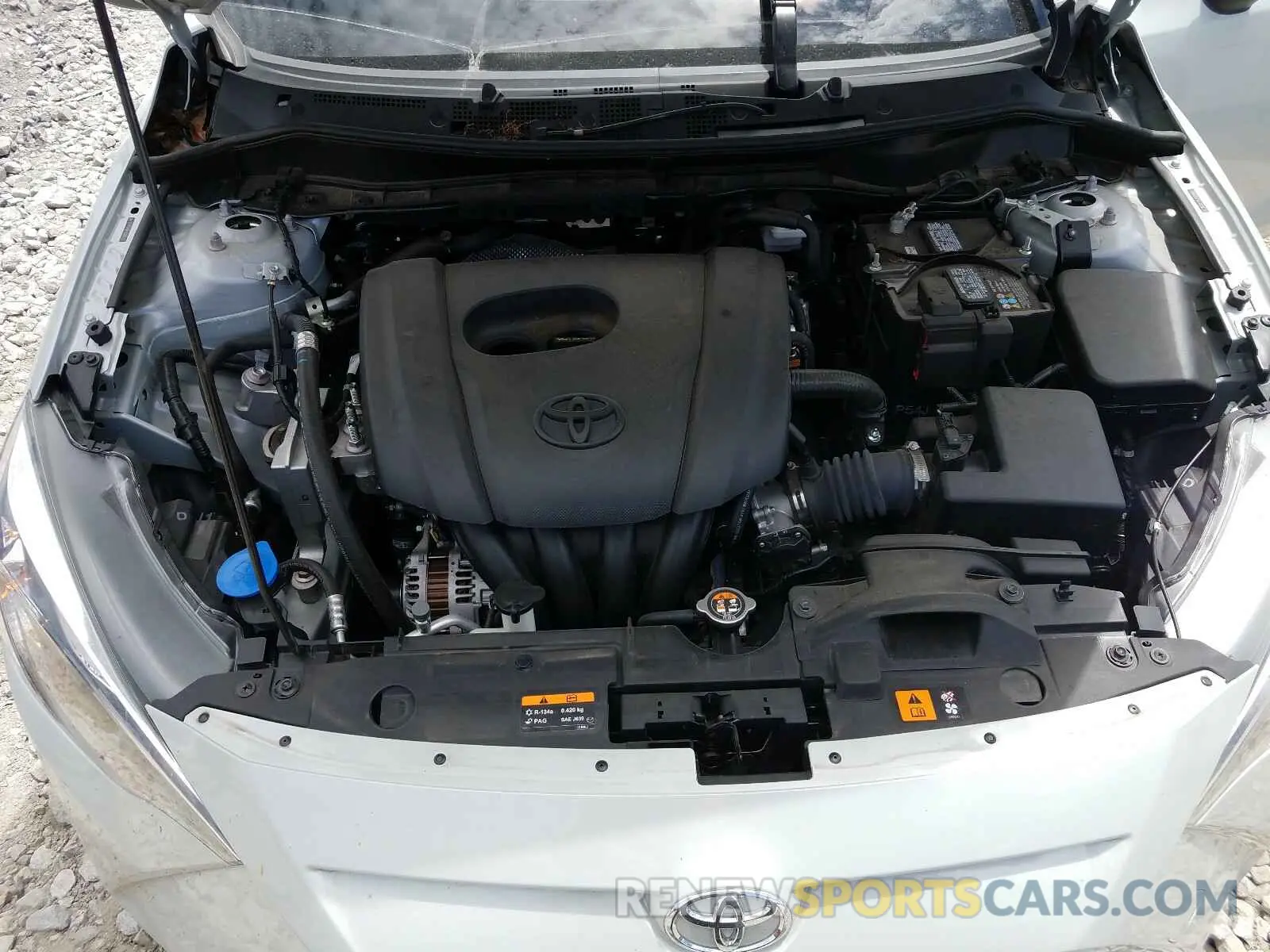 7 Photograph of a damaged car 3MYDLBYV1KY526913 TOYOTA YARIS 2019